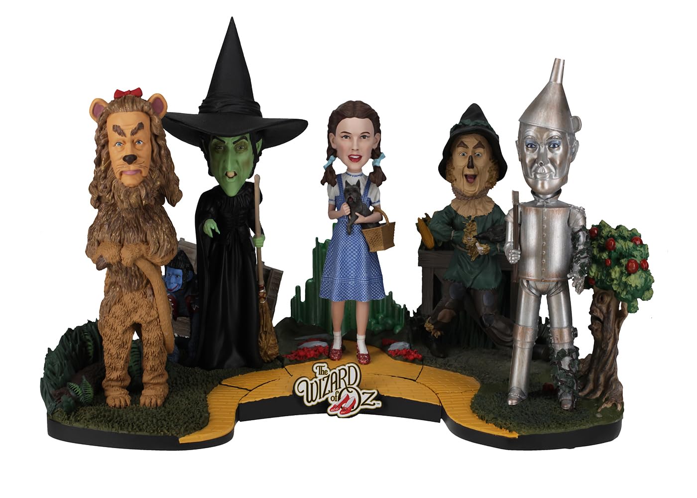 Royal Bobbles The Wizard of Oz Cowardly Lion Collectible Bobblescape Bobblehead Statue