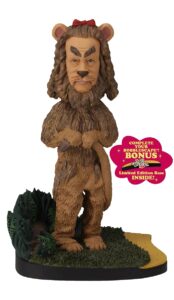 royal bobbles the wizard of oz cowardly lion collectible bobblescape bobblehead statue