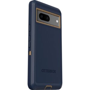 OtterBox Google Pixel 7 Defender Series Case - Blue Suede Shoes, Rugged & Durable, with Port Protection, Includes Holster Clip Kickstand