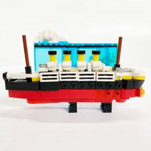 PYPIBAWLY Titanic Sink and Break in Half Toy Building Blocks, Titanic Cruise Ship Model Toy, Titanic Model Ship Kit, Boat Bricks Kit 247 PCs