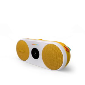 Polaroid P2 Music Player (Yellow) - Powerful Portable Wireless Bluetooth Speaker Rechargeable with Dual Stereo Pairing