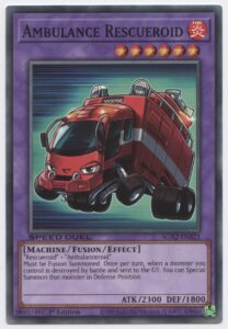 yu-gi-oh! ambulance rescueroid - sgx2-enb23 - common - 1st edition