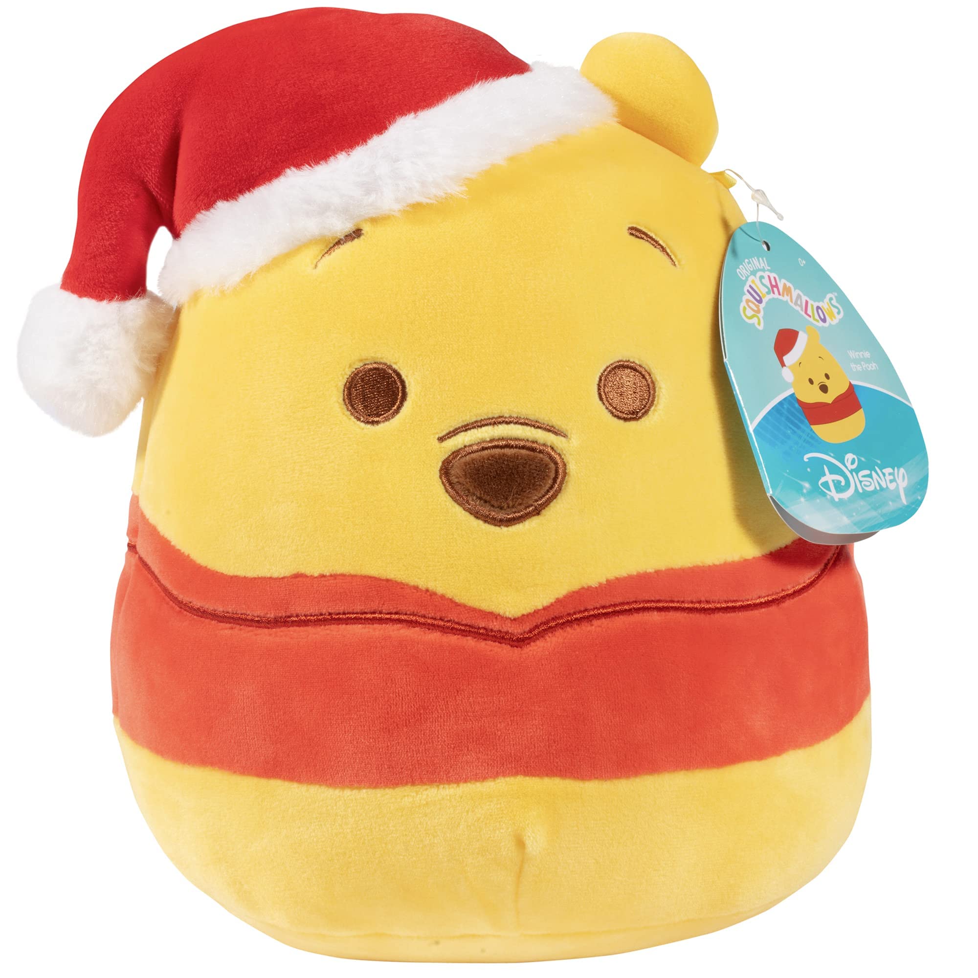 Squishmallow 12" Disney Winnie The Pooh - Official Kellytoy Plush - Soft and Squishy Disney Stuffed Animal Toy