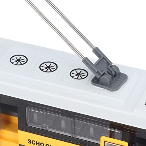 Remote Control Bus, High Simulation Single Layer School Bus Toy for Kids (School Bus)