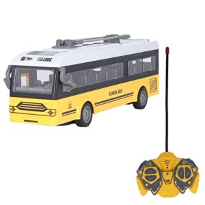 Remote Control Bus, High Simulation Single Layer School Bus Toy for Kids (School Bus)