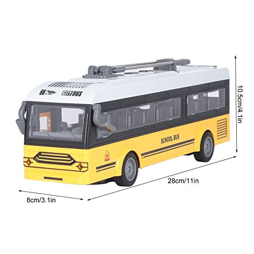 Remote Control Bus, High Simulation Single Layer School Bus Toy for Kids (School Bus)