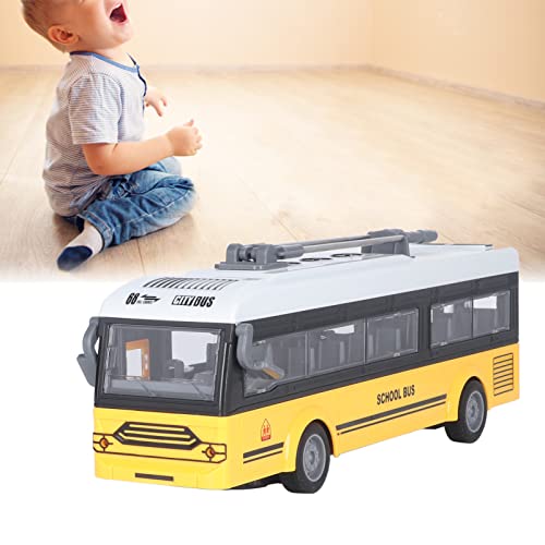 Remote Control Bus, High Simulation Single Layer School Bus Toy for Kids (School Bus)