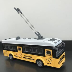 Remote Control Bus, High Simulation Single Layer School Bus Toy for Kids (School Bus)