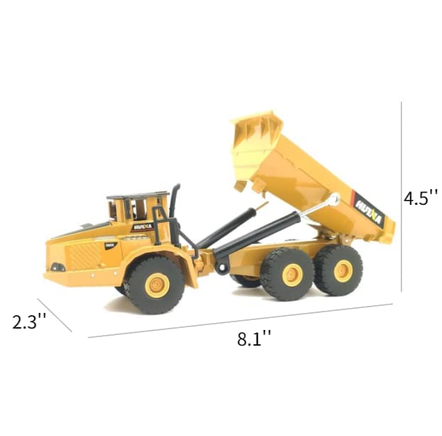 Excavator Toys Sturdy Metal Construction Vehicles Precisely Crafted Metal Excavator Perfect for Display and Play, 1:50 Scale Realistic Detail Classic Toys Indoor/Outdoor Play, Ideal Sand/Beach Toy