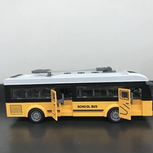 Remote Control Bus, High Simulation Single Layer School Bus Toy for Kids (School Bus)