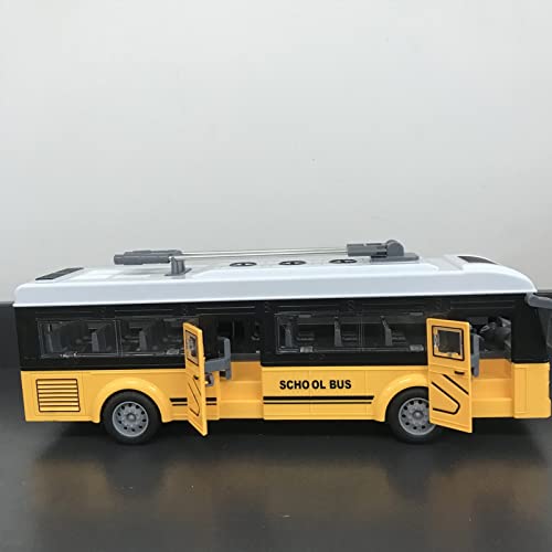 Remote Control Bus, High Simulation Single Layer School Bus Toy for Kids (School Bus)