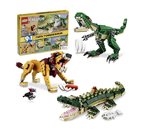 LEGO 9 in 1 Creator Animals Bundle, 852 pieces