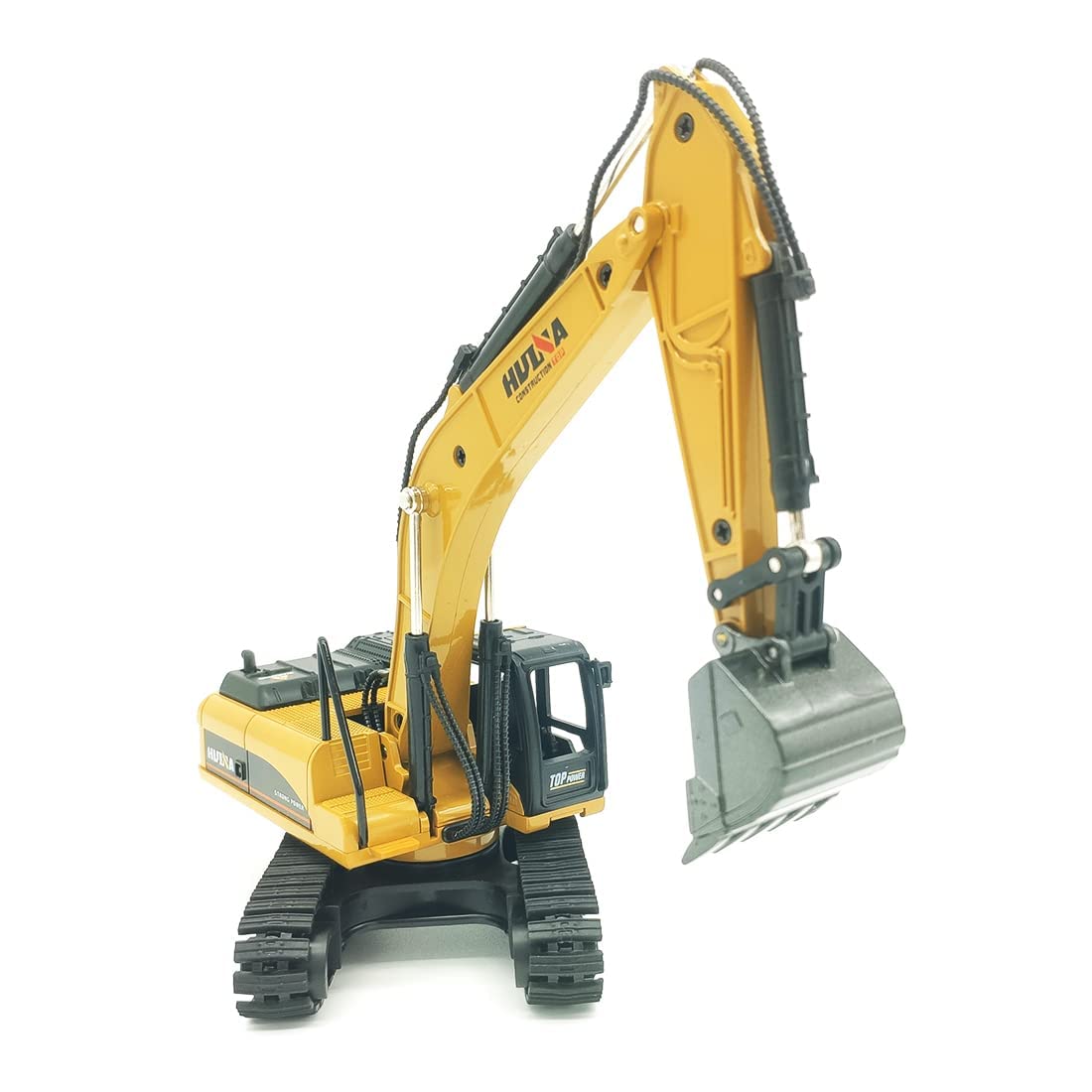 Excavator Toys Sturdy Metal Construction Vehicles Precisely Crafted Metal Excavator Perfect for Display and Play, 1:50 Scale Realistic Detail Classic Toys Indoor/Outdoor Play, Ideal Sand/Beach Toy