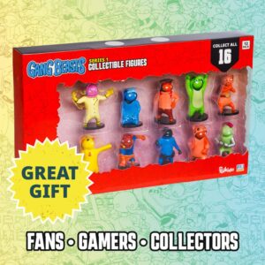 Gang Beasts Action Figures | Pack of Twelve | 2.5 Inch Figurines for Kids. Superhero Toys for Boys & Girls. Collect 16 Mini Toys | 1 Hidden Rare Character Official Gang Beasts Toys