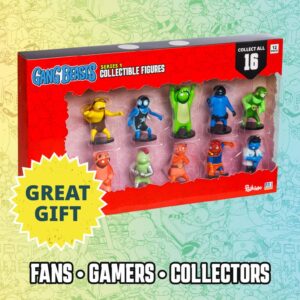 Gang Beasts Action Figures | Pack of Twelve | 2.5 Inch Figurines for Kids. Superhero Toys for Boys & Girls. Collect 16 Mini Toys | 1 Hidden Rare Character Official Gang Beasts Toys