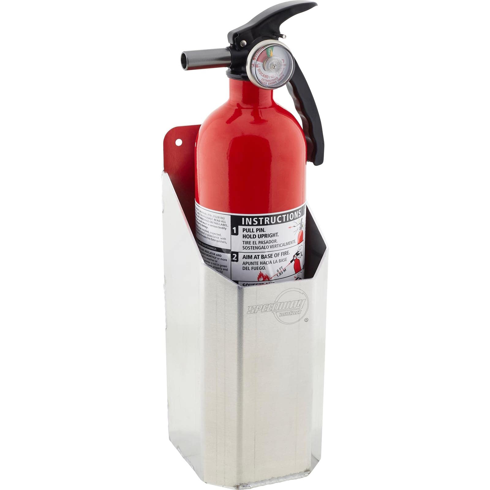 2 Pound Fire Extinguisher Holder, Aluminum