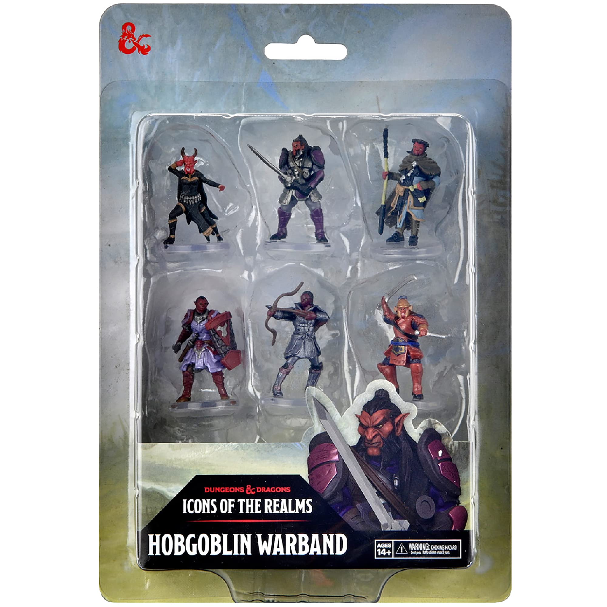 Dungeons & Dragons D&D Icons of The Realms: Hobgoblin Warband - 6 Pre-Painted Figures, Miniatures, RPG