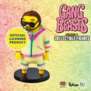 Gang Beasts Action Figures | Pack of Twelve | 2.5 Inch Figurines for Kids. Superhero Toys for Boys & Girls. Collect 16 Mini Toys | 1 Hidden Rare Character Official Gang Beasts Toys