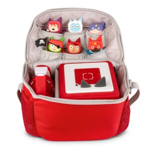 Tonies Character Bag - Travel Bag for your Toniebox, Headphones, Charging Station, and 6 Figurines - Monster