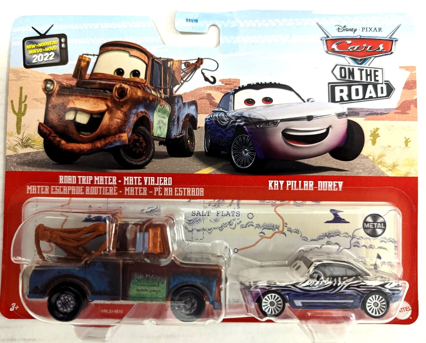 Disney Pixar Cars Road Trip Mater and Kay Pillar Durev