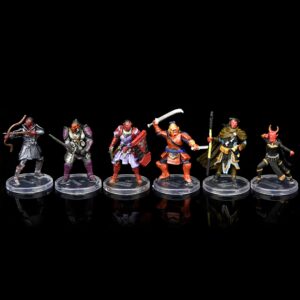 Dungeons & Dragons D&D Icons of The Realms: Hobgoblin Warband - 6 Pre-Painted Figures, Miniatures, RPG