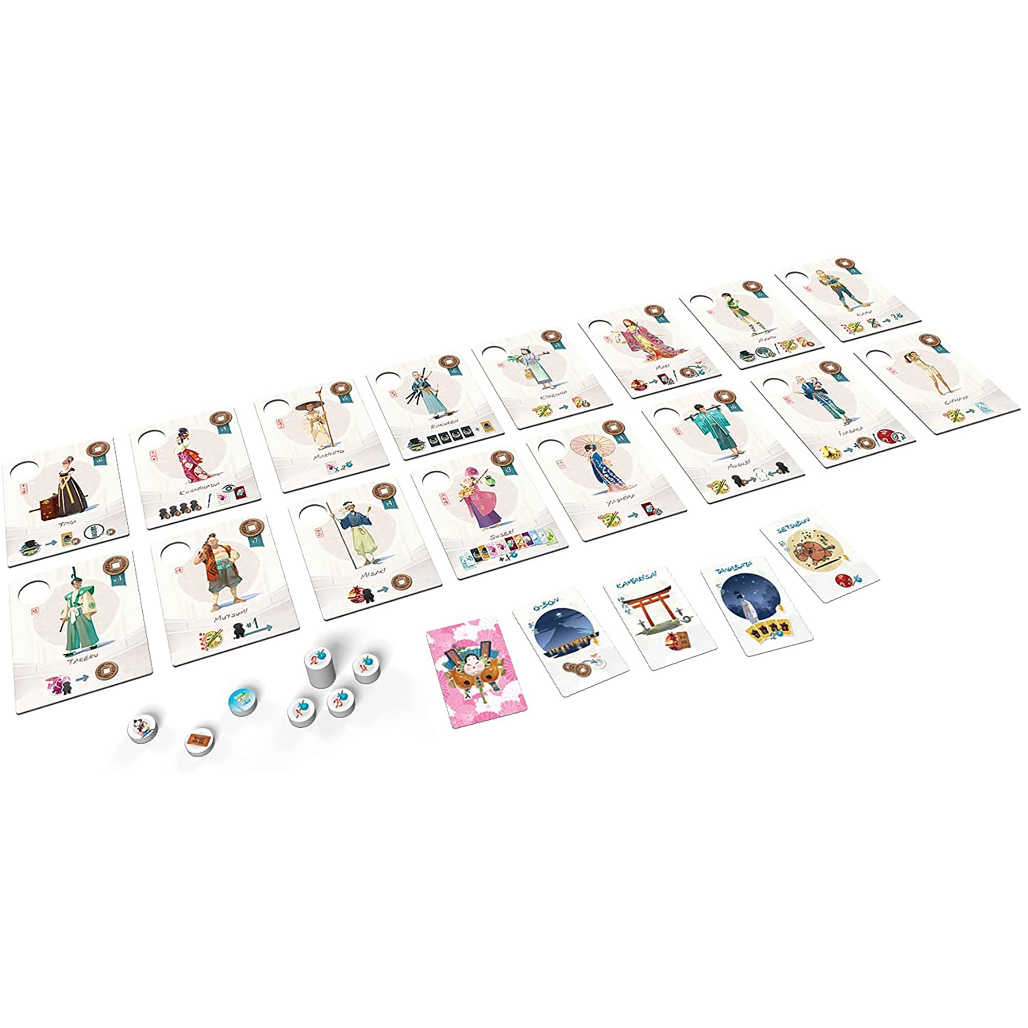 Funforge Tokaido Matsuri 5th Edition Board Game Expansion | Strategy Game | Adventure Game | Exploration Game | Ages 8+ | 2-5 Players | Average Playtime 45 Minutes | Made by Funforge