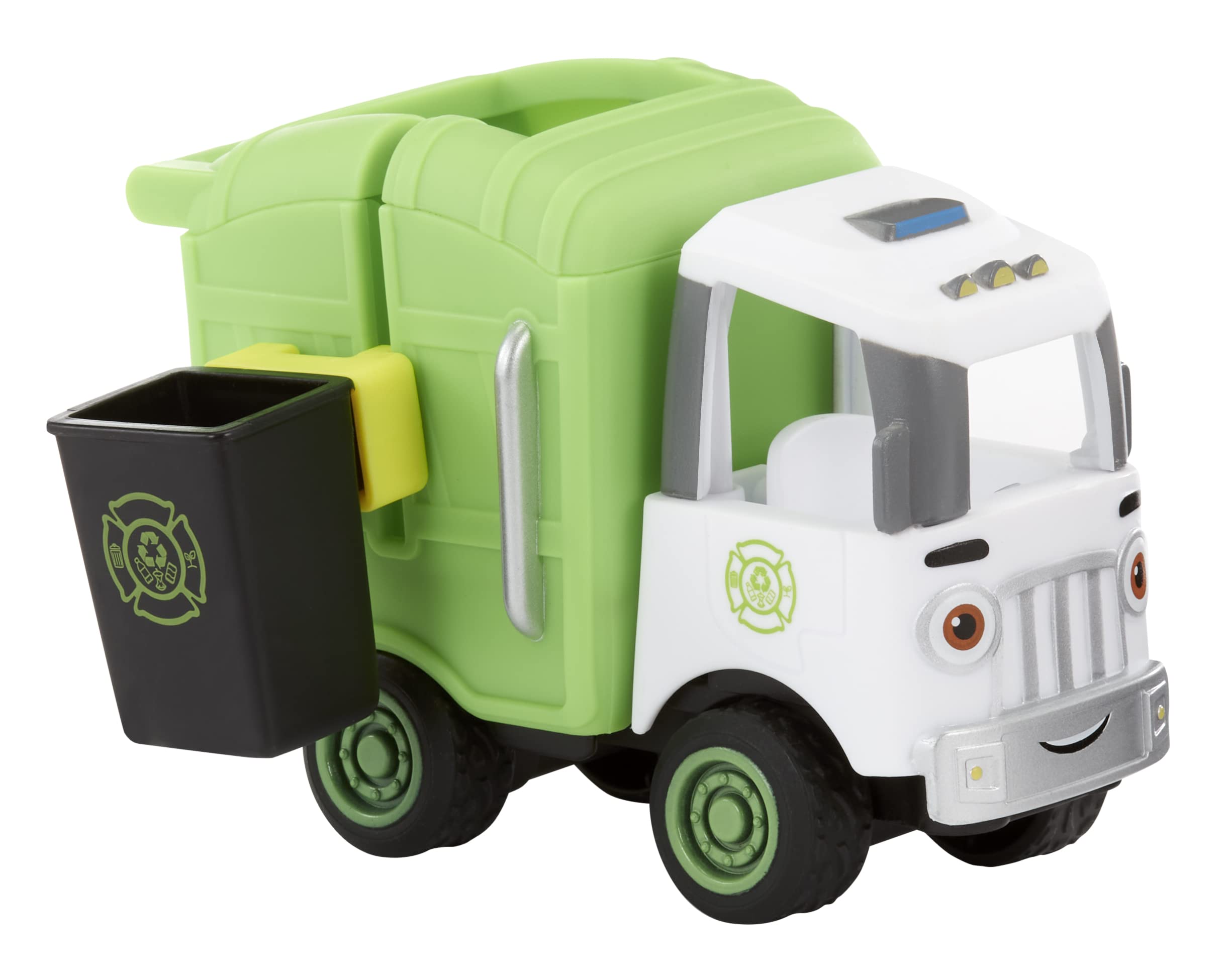 Little Tikes Let’s Go Cozy Coupe Garbage Truck Playset with Push and Play Vehicle for Floor or Tabletop Car Fun for Toddlers, Boys, Girls 3+ Years