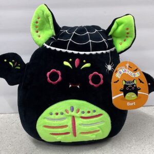 Squishmallows 2022 Day of The Dead Squad 8" Bart The Bat Plush Doll Toy