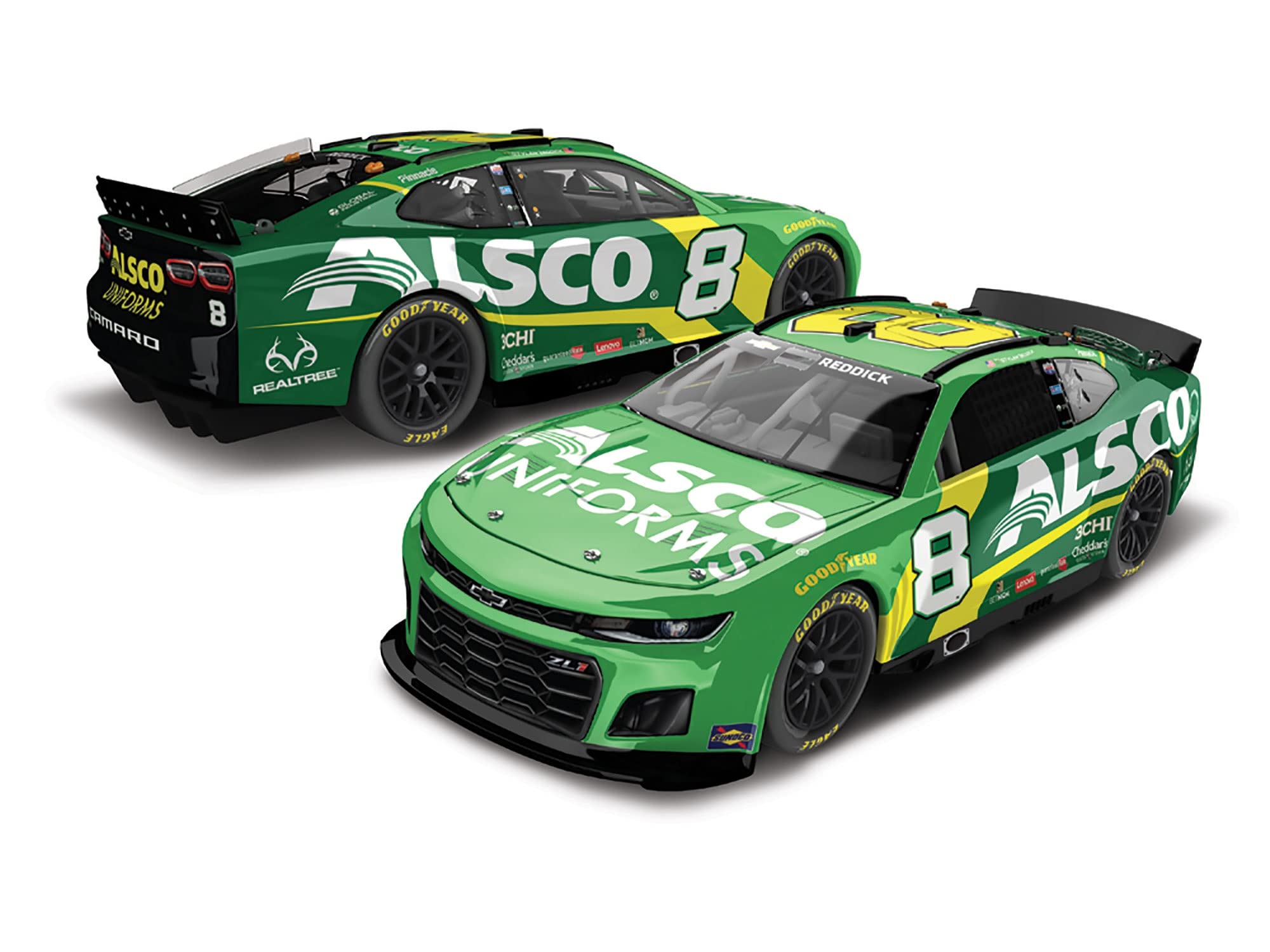 Lionel Racing T Reddick 1/24 HO ALSCO 22 Camaro ZL1