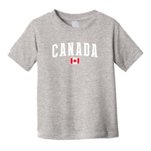 Canada toddler soccer T-shirt national team for boys girls kids Canadian