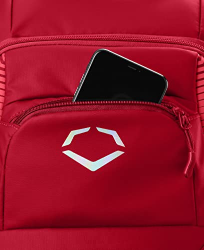 EvoShield Tone Set Baseball Backpack - Scarlet