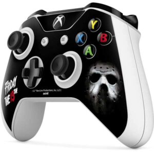 Skinit Decal Gaming Skin compatible with Xbox One S Controller - Officially Licensed Warner Bros Jason Voorhees Design