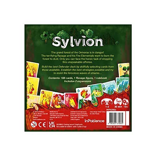 Sylvion Board Game | Tower Defense Strategy Game from The Oniverse | Fun Family Game & Kids | Ages 10+ | 1-2 Players | Average Playtime 30 Minutes | Made by inPatience, Multicolor (INPAON22)