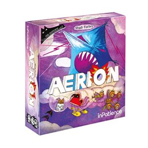 Aerion Board Game | Solo or Cooperative Two Player Strategy Game from The Oniverse | Fun Family Game | Ages 10+ | 1-2 Players | Average Playtime 15 Minutes | Made by inPatience, Multicolor (INPAON52)