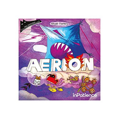 Aerion Board Game | Solo or Cooperative Two Player Strategy Game from The Oniverse | Fun Family Game | Ages 10+ | 1-2 Players | Average Playtime 15 Minutes | Made by inPatience, Multicolor (INPAON52)