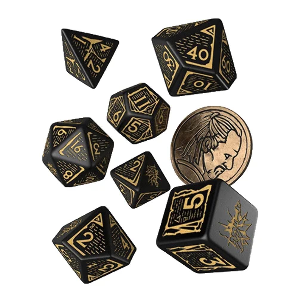 The Witcher Dice Set. Vesemir - The Sword Master