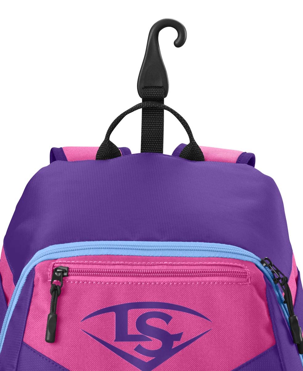 Louisville Slugger Genuine V2 Stick Pack Baseball Backpack - Purple