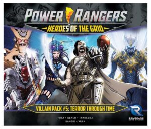 renegade games studios power rangers heroes of the grid: villain pack #5 terror through time expansion - rpg boardgame,renegade game studios,role playing,ages 14+,2-5 players,45-60 minute play time