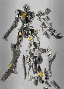 metal inner frame for mg barbatos