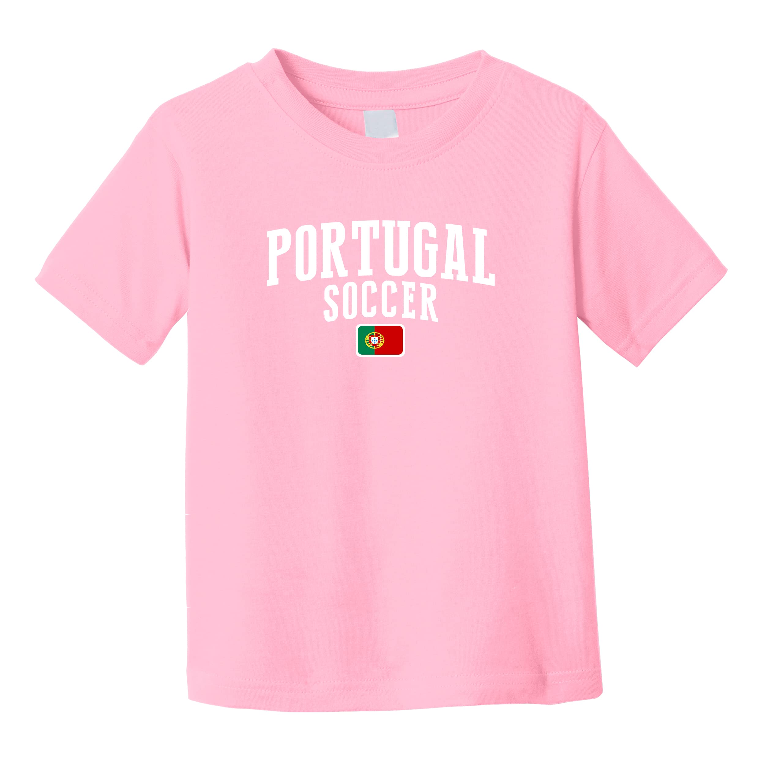 Portugal toddler soccer T-shirt Flag and letters national team for world cup 2022 boys girls