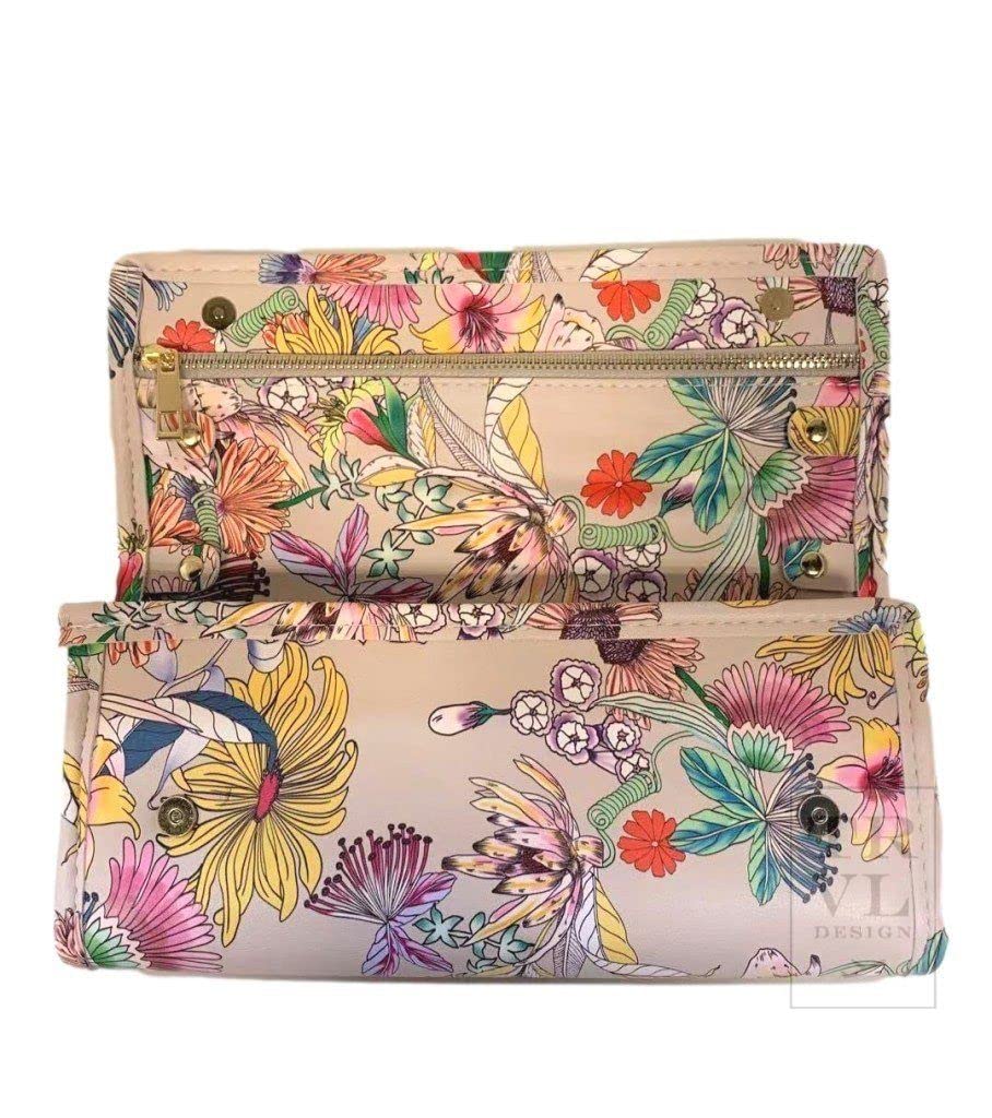 TRVL Design - Luxe Jewel Wallet - Collection - Botanica Floral