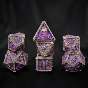 UD Unique Dice DND Metal Dice Set D&D Polyhedral Dice Set with Gift Box Metal Box DND Dice Set Polyhedron Dice for Dungeons and Dragons MTG D&D RPG Table Games D4 D6 D8 D10 D12 D20 Role Playing Game