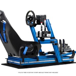 Next Level Racing Elite ES1 Racing Simulator Seat Ford GT Edition plus Floor Mat (NLR-E040)