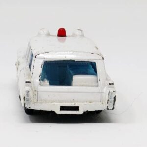 1965 Lesney White #54 Die--cast S&S Rescue Ambulance Red Domes - 69mm