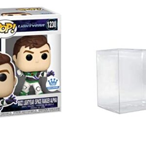 Funko Pop! Buzz Lightyear Space Ranger Alpha Exclusive 1230 Bundled with Pop Protector