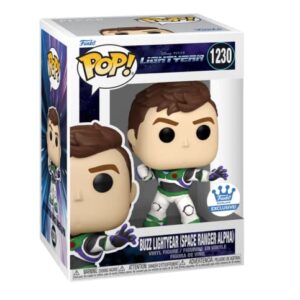 Funko Pop! Buzz Lightyear Space Ranger Alpha Exclusive 1230 Bundled with Pop Protector