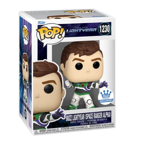 Funko Pop! Buzz Lightyear Space Ranger Alpha Exclusive 1230 Bundled with Pop Protector