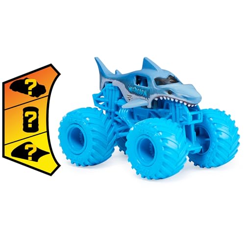 Monster Jam, Official Megalodon Monster Truck, Die-Cast Vehicle, 1:64 Scale, Kids Toys for Boys Ages 3 and up