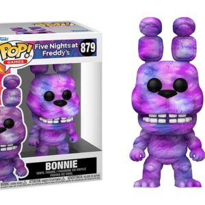 POP Five Nights at Freddy's - Tie Dye Bonnie Funko Vinyl Figure (Bundled with Compatible Box Protector Case), Multicolor, 3.75 inches