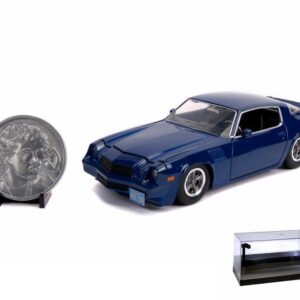 Diecast Car w/Display Case - Chevy Camaro Z28 w/Collectible Coin - Billy's Car - Jada 31110-1/24 Diecast Car